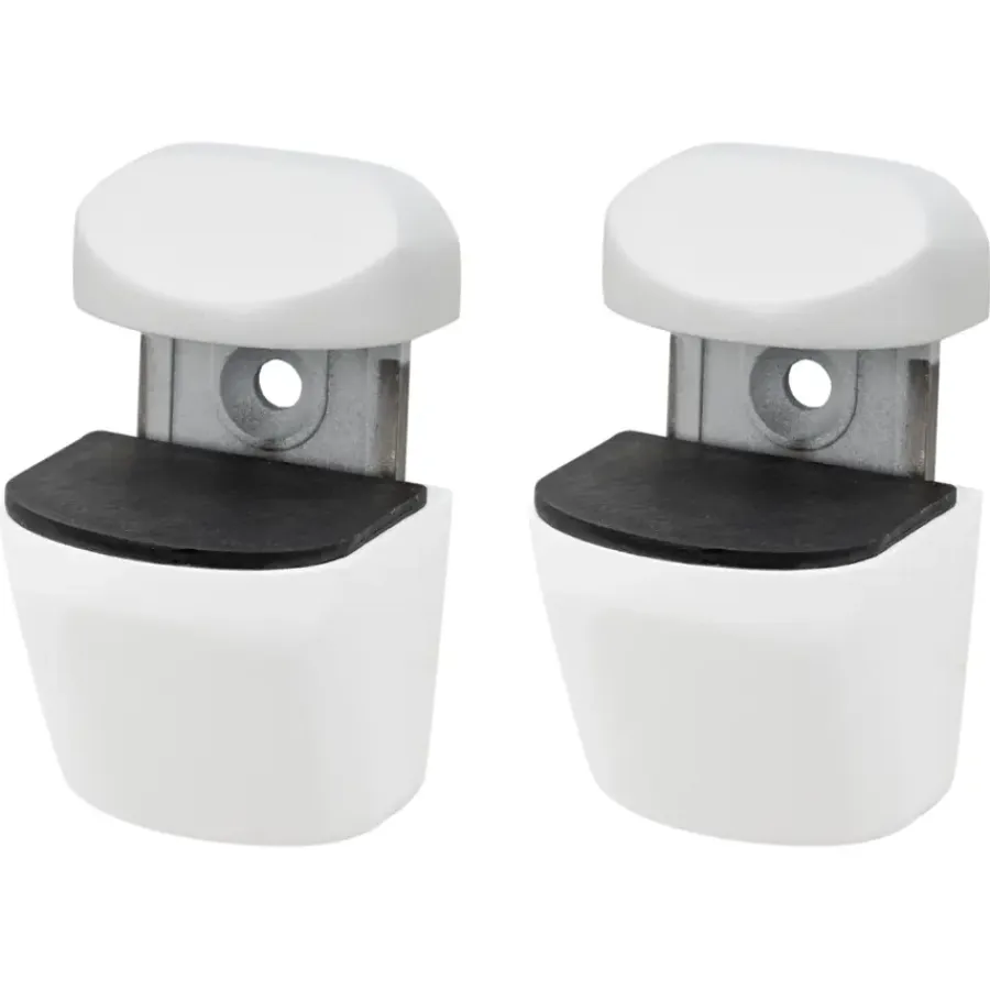 Plankdragers|Plankdragers > Duraline plankdrager clip mat wit 2 stuks