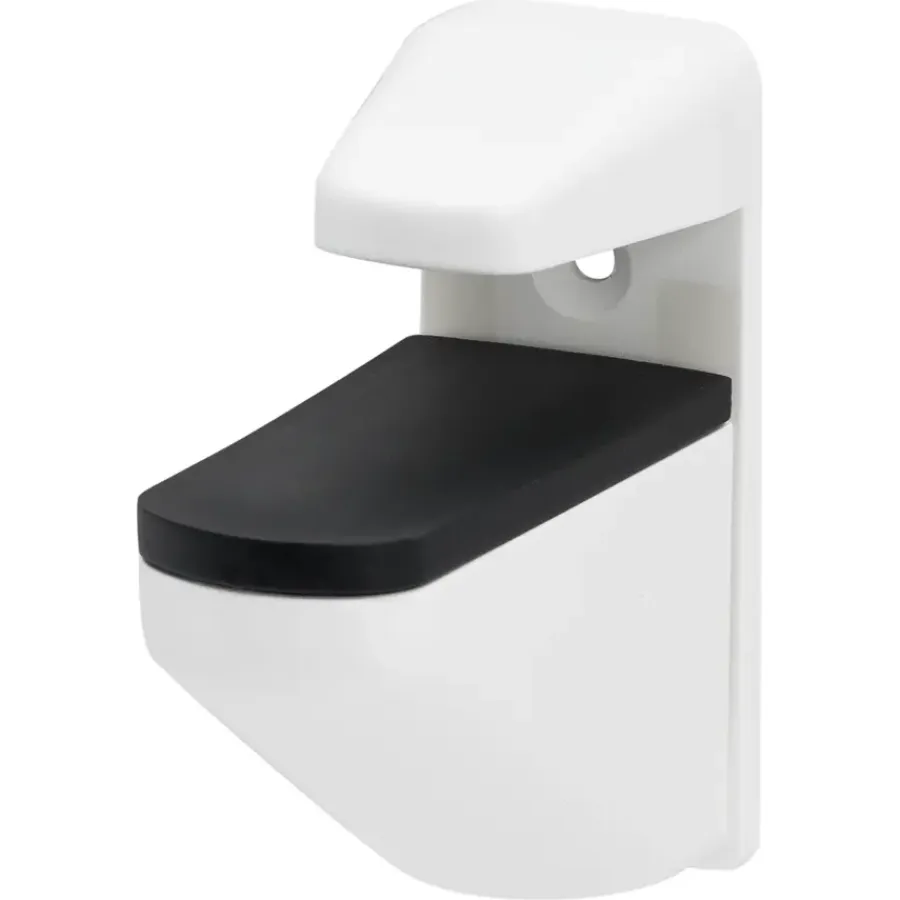 Plankdragers|Plankdragers > Duraline plankdrager clip Maxi mat wit 4x8,7x9,6 cm