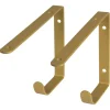 Plankdragers|Plankdragers > Duraline plankdrager messing staal 22x14,5 cm 2 stuks