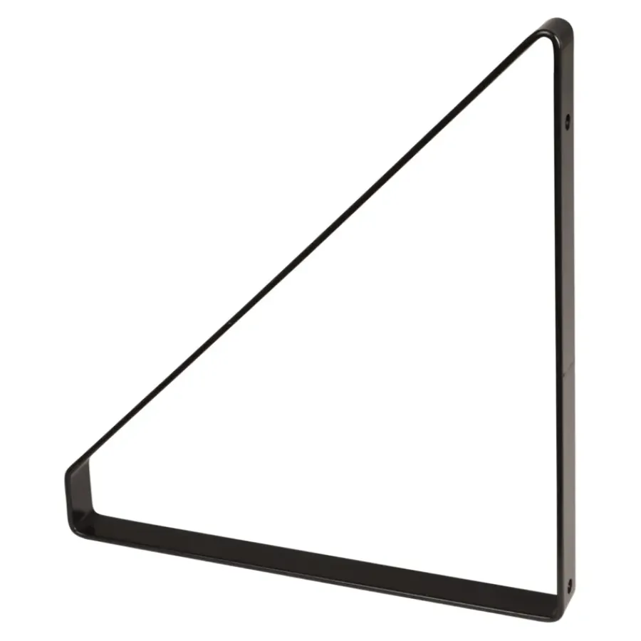 Plankdragers|Plankdragers > Duraline plankdrager metaal zwart 2 stuks