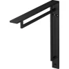 Plankdragers|Plankdragers > Duraline plankdrager model A zwart 19x19 cm
