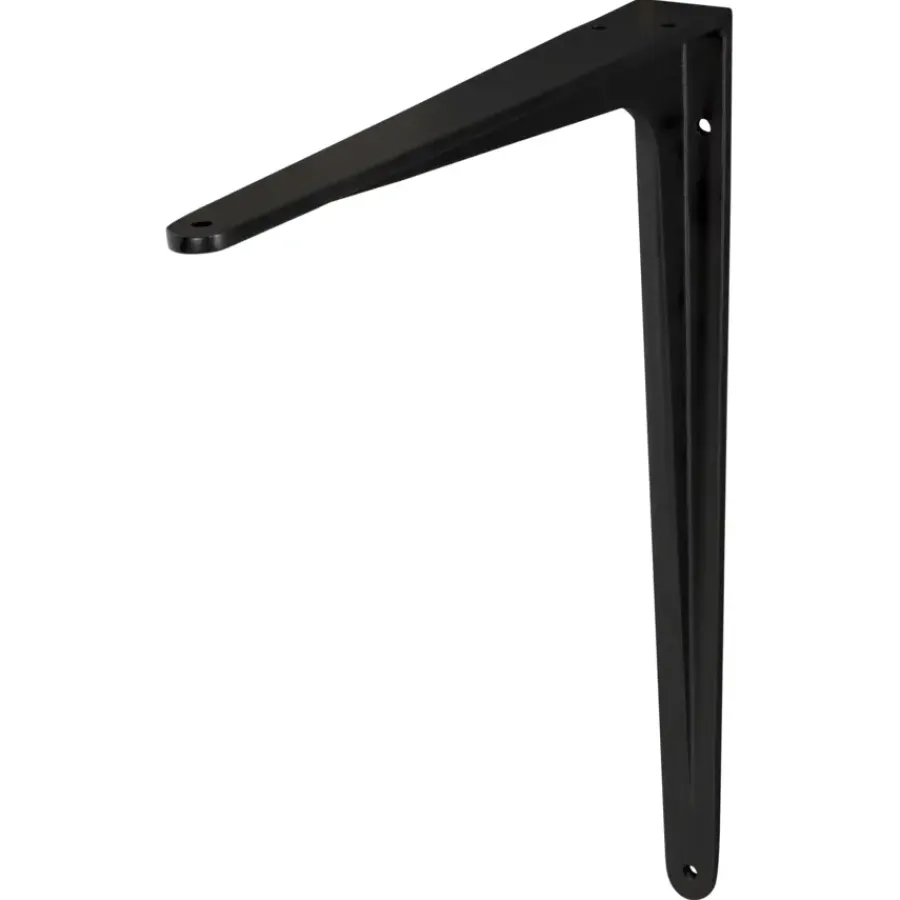 Plankdragers|Plankdragers > Geen Duraline plankdrager model 13 zwart 20x25 cm