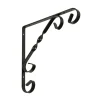 Plankdragers|Plankdragers > Geen Duraline plankdrager ornament zwart 25x25 cm