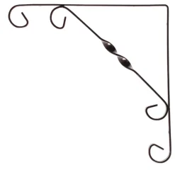 Plankdragers|Plankdragers > Geen Duraline plankdrager ornament antiek bruin 15x15 cm