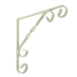 Plankdragers|Plankdragers > Geen Duraline plankdrager ornament wit 20x20 cm