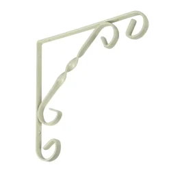 Plankdragers|Plankdragers > Geen Duraline plankdrager ornament wit 25x25 cm