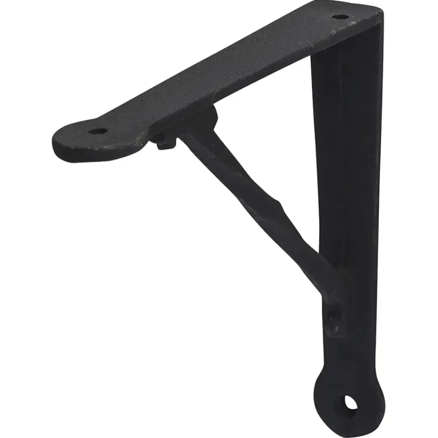 Plankdragers|Plankdragers > Duraline plankdrager plank twist zwart 14,5x14,5cm
