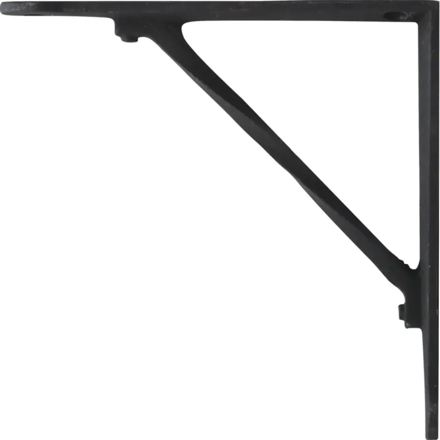 Plankdragers|Plankdragers > Duraline plankdrager plank twist zwart 14,5x14,5cm