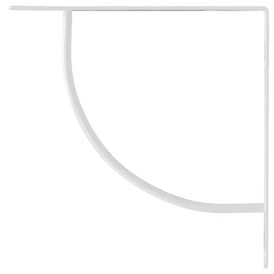Plankdragers|Plankdragers > Duraline plankdrager swing alpine wit 24x24 cm