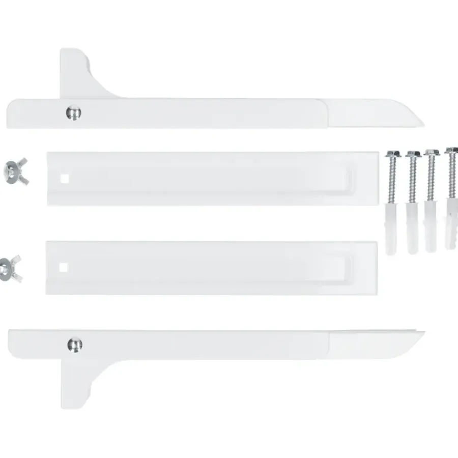 Plankdragers|Plankdragers > Essentials Duraline plankdrager wit 30 kg magnetron