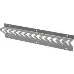 Gereedschapskisten & Opbergsystemen > Duraline track universele houder mat zilver