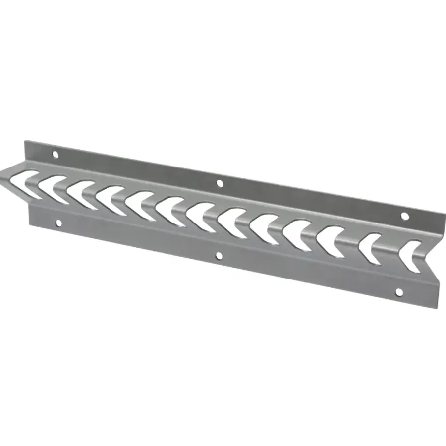 Gereedschapskisten & Opbergsystemen > Duraline track universele houder mat zilver