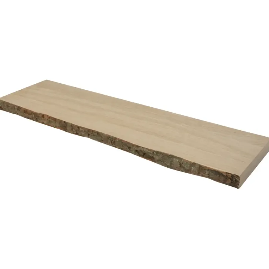Panelen|Panelen > Duraline wandplank eikenfineer met schors 80x23,5 cm 38mm