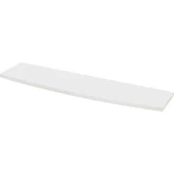 Panelen|Panelen > Duraline wandplank gebogen XS2 wit hout 80x23,5 cm 18 mm