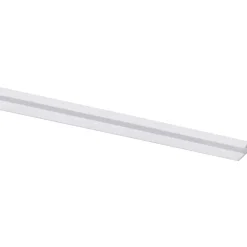 Kunststofprofielen|Overgangsprofielen > Geen Eindprofiel kunststof wit 4x20 mm lengte 260 cm