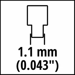 Elektrisch Tuingereedschap Accessoires > EINHELL reserveketting voor telescopische kettingzaag GC-EC 7520 T en tuin-multitool GC-HC 90/2046 T