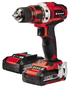 Accuboormachines|Boormachines > EINHELL 18V accuboormachine TE-CD 18/40 LI incl. 2 accu's 1,5Ah + lader + koffer