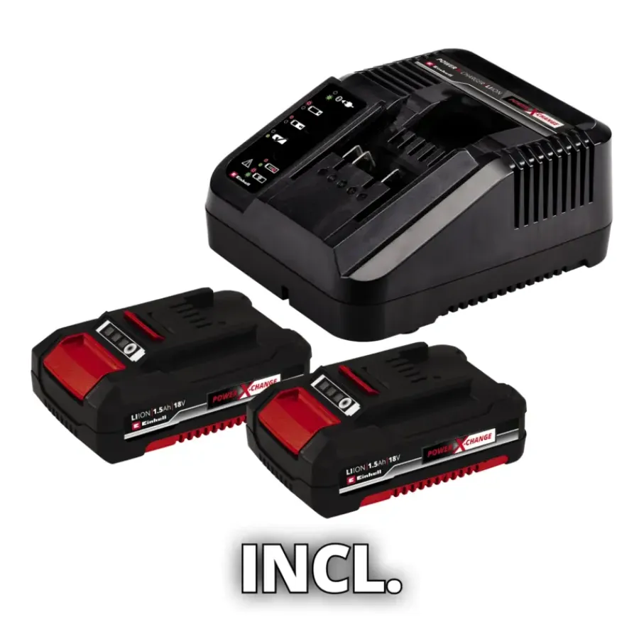 Accuboormachines|Boormachines > EINHELL 18V accuboormachine TE-CD 18/40 LI incl. 2 accu's 1,5Ah + lader + koffer