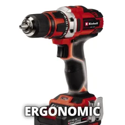 Accuboormachines|Boormachines > EINHELL 18V accuboormachine TE-CD 18/40 LI incl. 2 accu's 1,5Ah + lader + koffer