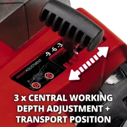 Verticuteermachines > EINHELL 18V accu verticuteermachine 36cm GE-SA 36/35 LI zonder accu
