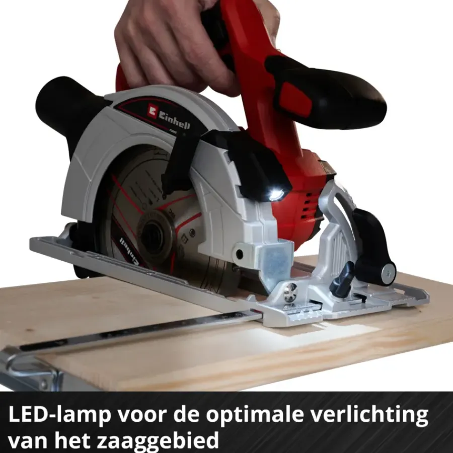Accu Cirkelzaag|Zaagmachines & -tafels > EINHELL 18V cirkelzaag TE-CS 18/165 LI (zonder accu)