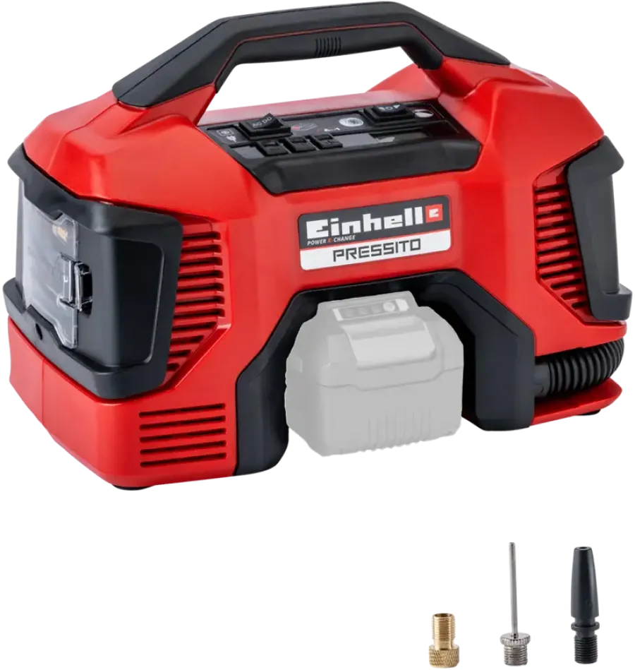 Overig Accu Gereedschap > EINHELL 18V compressor 6-in-1 Pressito Hybrid (zonder accu)