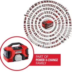 Overig Accu Gereedschap > EINHELL 18V compressor 6-in-1 Pressito Hybrid (zonder accu)