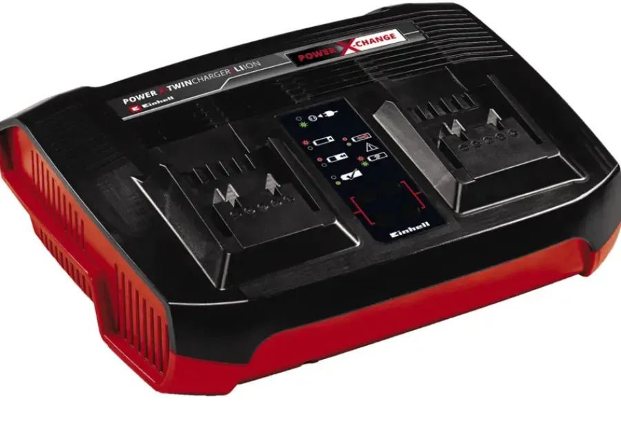 Overige Elektrisch Gereedschap Accessoires > EINHELL 18V DUO-acculader 3A