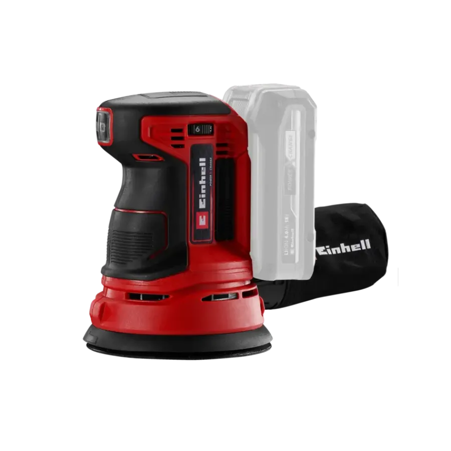 Accu Schuurmachine|Schuurmachines > EINHELL 18V excentrische schuurmachine TE-RS 18 LI (zonder accu)