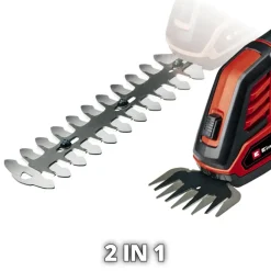 Grasscharen En Buxusscharen|Heggenscharen > EINHELL 18V gras-/heggenschaar GE-CG 18/100 Li T (zonder accu)