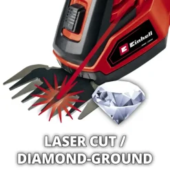 Grasscharen En Buxusscharen|Heggenscharen > EINHELL 18V gras-/heggenschaar GE-CG 18/100 Li T (zonder accu)