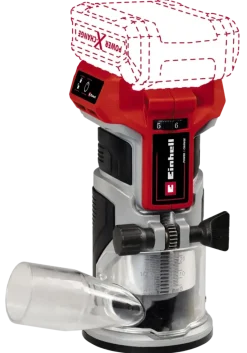 Overig Accu Gereedschap|Frees, Slijp & Schaafmachines > EINHELL 18V kantenfrees TP-ET 18 LI BL (zonder accu)
