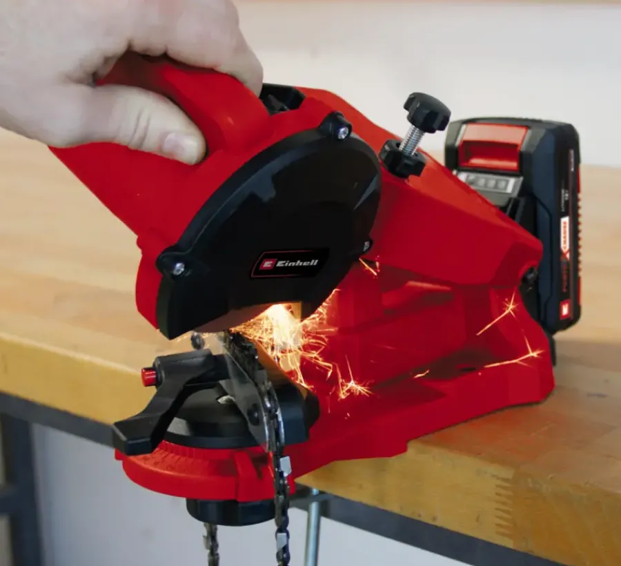 Elektrisch Tuingereedschap Accessoires > EINHELL 18V kettingslijper GE-CS 18 LI (zonder accu)