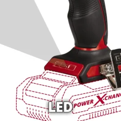 Accuboormachines|Boormachines > EINHELL 18V klopboormachine TP-CD 18/60 LI-I BL (zonder accu)