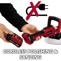 Frees, Slijp & Schaafmachines > EINHELL 18V polijst-/schuurmachine CE-CP 18/180 Li E (zonder accu)