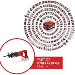 Accu Reciprozaag|Zaagmachines & -tafels > EINHELL 18V reciprozaag TE-AP 18/22 LI (zonder accu)