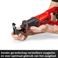 Accu Reciprozaag|Zaagmachines & -tafels > EINHELL 18V reciprozaag TE-AP 18/22 LI (zonder accu)