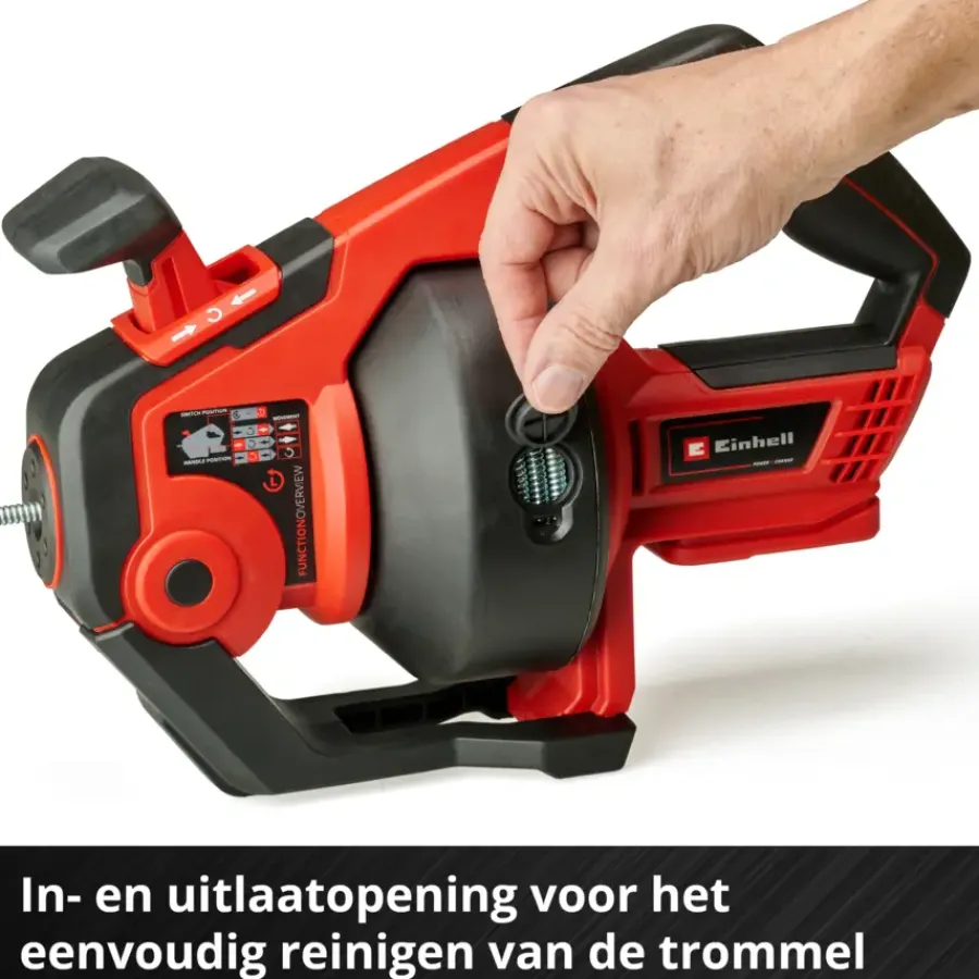 Ontstoppers > EINHELL 18V rioolontstopper TE-DA 18/760 Li Solo (zonder accu)