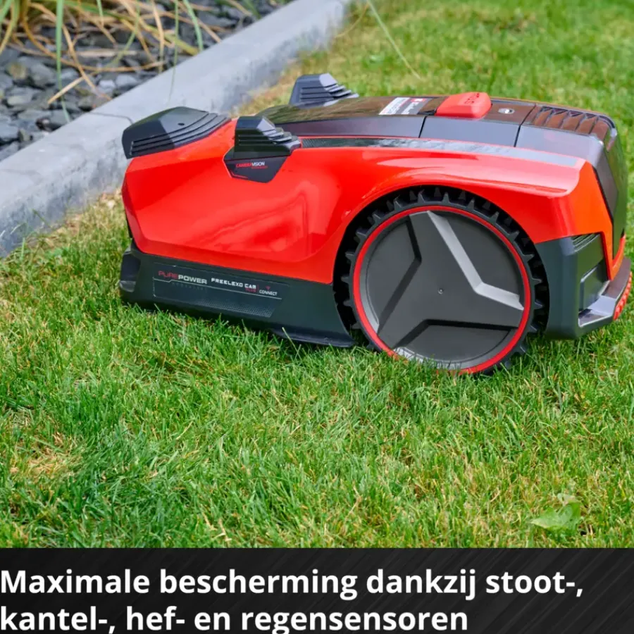 Grasmaaiers|Robotmaaiers > EINHELL 18V robotmaaier FREELEXO CAM PLUS 600 (Incl. 4.0 Ah accu + oplader)