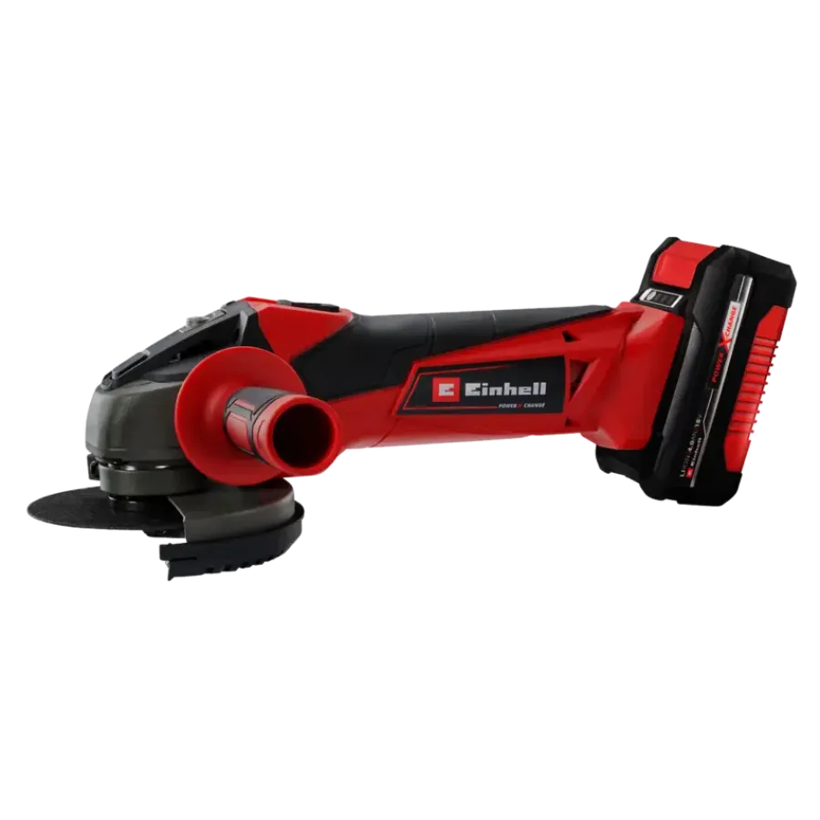 Accu Haakse Slijper|Frees, Slijp & Schaafmachines > EINHELL 18V slijptol / haakse slijper 115mm TC-AG 18/115 LI incl 4.0Ah accu en lader