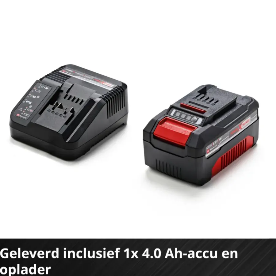 Accu Haakse Slijper|Frees, Slijp & Schaafmachines > EINHELL 18V slijptol / haakse slijper 115mm TC-AG 18/115 LI incl 4.0Ah accu en lader
