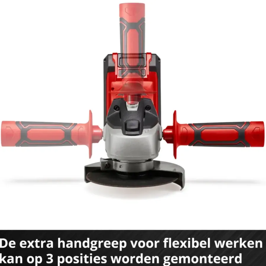 Accu Haakse Slijper|Frees, Slijp & Schaafmachines > EINHELL 18V slijptol / haakse slijper 115mm TC-AG 18/115 LI incl 4.0Ah accu en lader