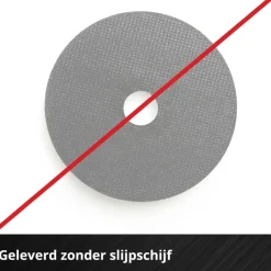 Accu Haakse Slijper|Frees, Slijp & Schaafmachines > EINHELL 18V slijptol / haakse slijper 115mm TC-AG 18/115 LI incl 4.0Ah accu en lader
