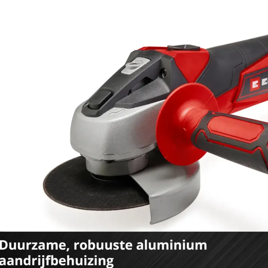 Accu Haakse Slijper|Frees, Slijp & Schaafmachines > EINHELL 18V slijptol / haakse slijper 115mm TC-AG 18/115 LI incl 4.0Ah accu en lader