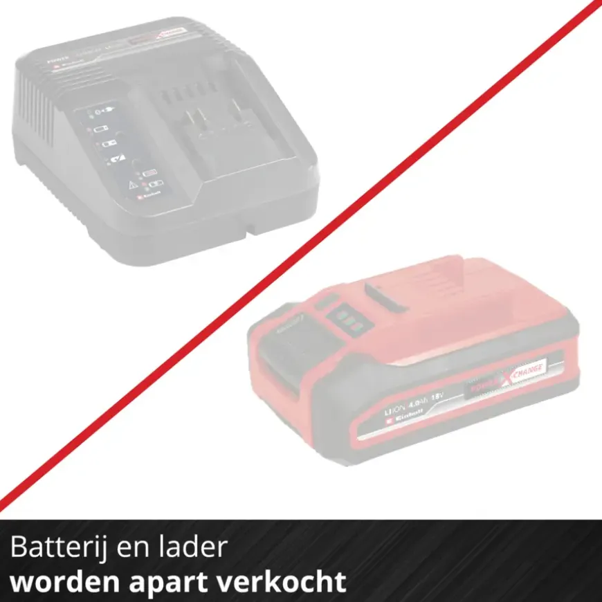 Einhell 18V steelstozuiger TE-SV 18 LI (zonder accu)
