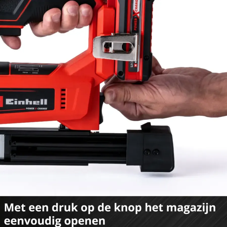 Tackers > EINHELL 18V tacker TE-CN 18 LI (zonder accu)