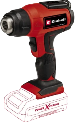 Overig Accu Gereedschap|Heteluchtpistolen > EINHELL 18V verfafbrander / heteluchtpistool TE-HA 18 LI (zonder accu)