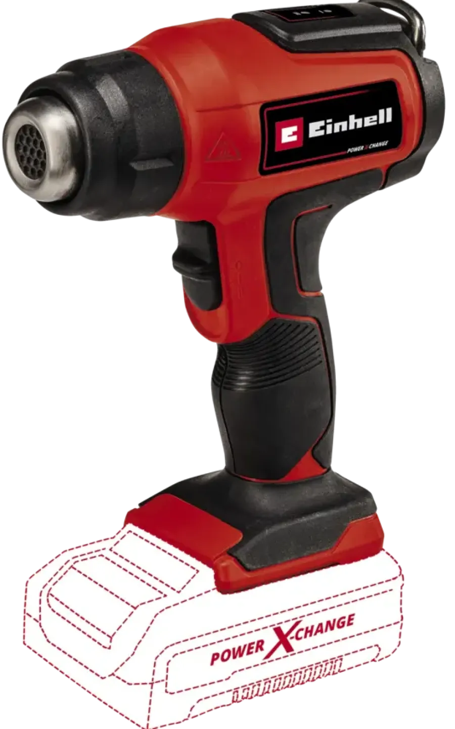 Overig Accu Gereedschap|Heteluchtpistolen > EINHELL 18V verfafbrander / heteluchtpistool TE-HA 18 LI (zonder accu)