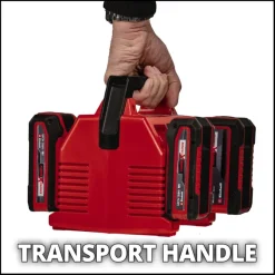 Overige Elektrisch Gereedschap Accessoires > EINHELL 18V 2x2 acculader Quattrocharger 4A