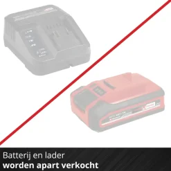 Einhell 2x18V droogzuiger TP-VC 36/30 S Auto (zonder accu)